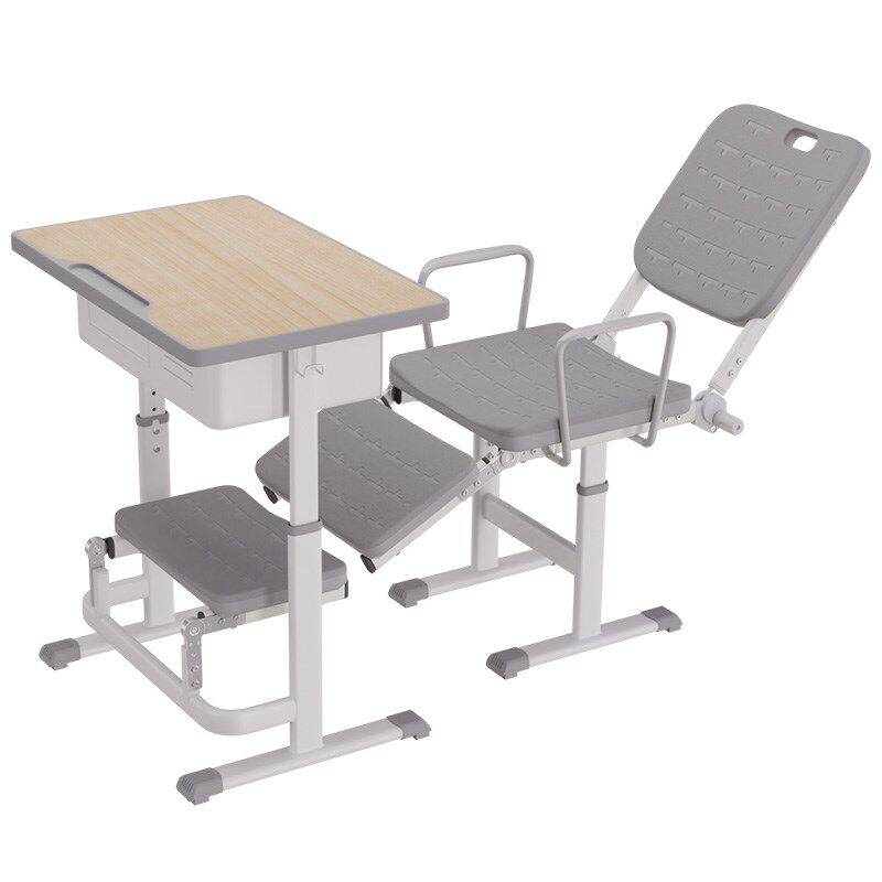 中小学生午休课桌椅儿童午睡学习桌可平躺可升降折叠学校教室专用