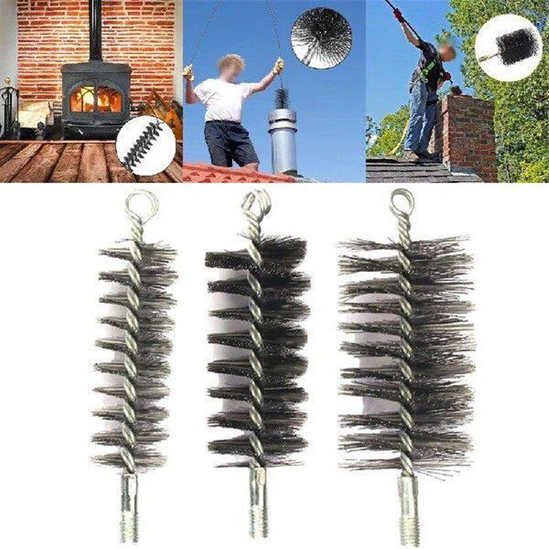 For Boiler Maintenance Chimney Brush Cleaning Stubborn Dirt