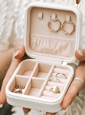 Mystery Ring Box for Wedding Ceremony Simple letter print Wo