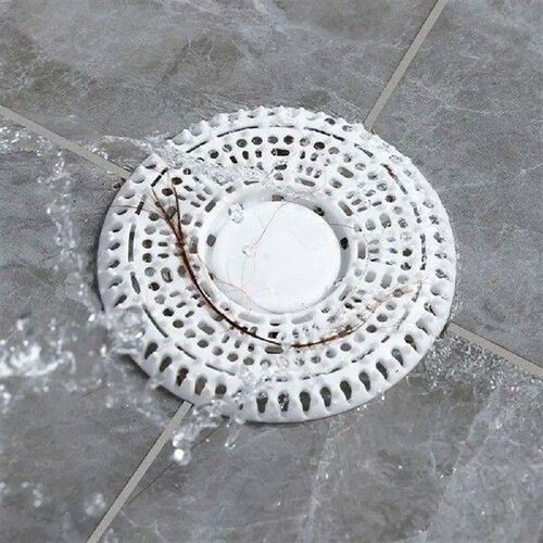 Silicone Shower Hair Catcher Flexible Drain Protector