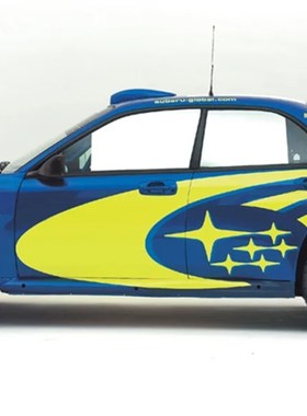 适用于斯巴鲁翼豹WRX STI 力狮BRZ改装拉花贴纸 拉力赛贴纸个性贴