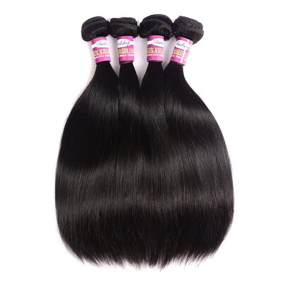 Wig Real Hair Extensions Peruvian Straighthumanhairbundles50
