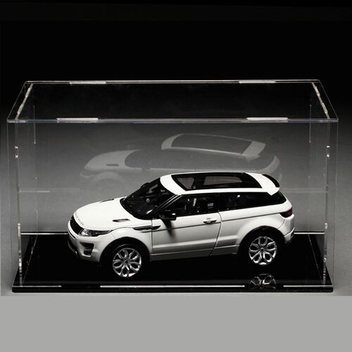 Acrylic Black Base Dustproof Clear Display Show Case for 1/1