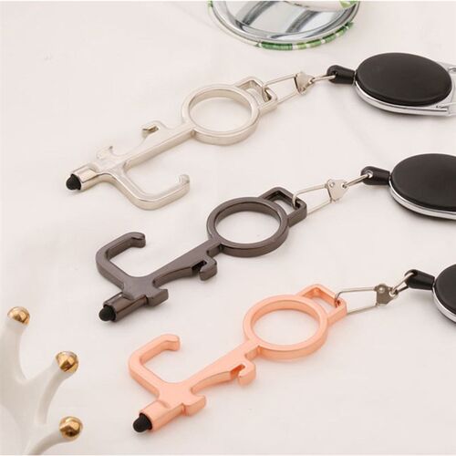 Portable Non Contact Elevator Door Opener Pusher Keychain Bo