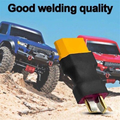5 PCS XT60 To Deans T-Plug Adapter No Wires Connector RC
