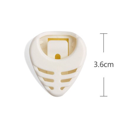 2023 hot small beautiful box guitar pick 7 color 3.6cm high