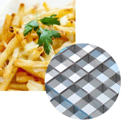 Potato Chips Cutting Box Press Cutter Cup Plastic Slicer Cho