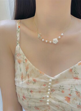 Spicy Girl Charm Pendant Ins Style Collarbone Chain Bow Ligh