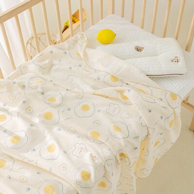 Double-layer Bath Towel Newborn Single Baby Four-layer tton