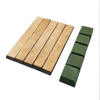 Sharpener whetstone leather honing talc compound sharpening