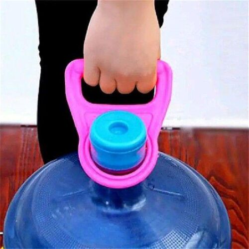 Plastic Bottled Water Pail Bucket Handle Water Upset