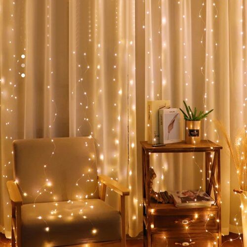 Christmas Ornament LED Fairy Light Strings 8 Mode Holiday Li