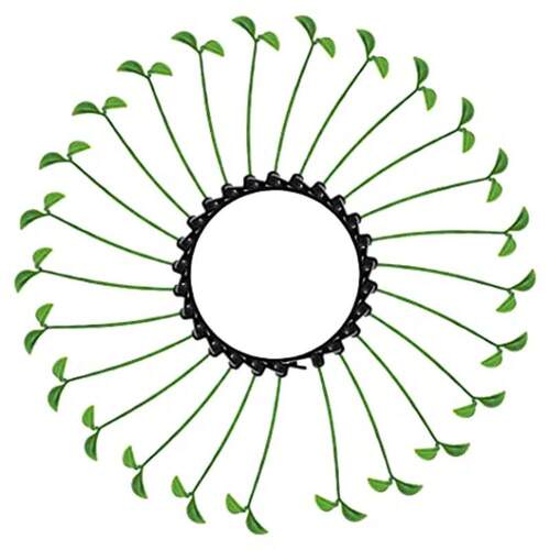 5 Pcs Funny Grass Hair Clips Bean Sprout Hair Pins For Women
