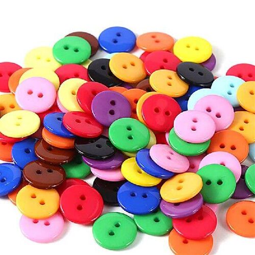 100pcs Mixed Buttons Childrens Clothing Button Wholesale