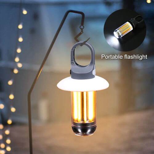 Rechargeable LED Portable Light Super Bright Flashlight Camp