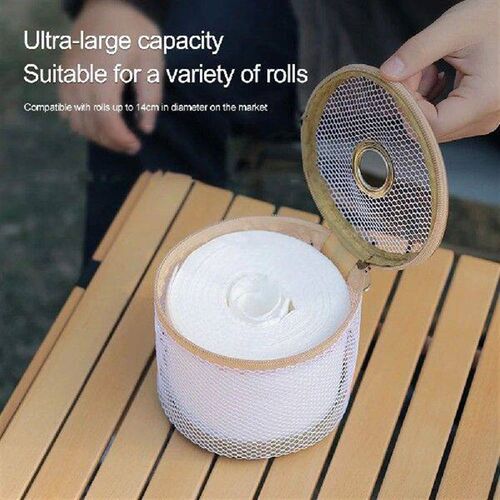 Outdoor Camping Tissue Case With Hook Portable Tissue
