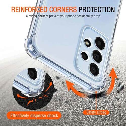 1.5MM Thick Air-Bag Clear Case for  Galaxy A52 A72 A13 A23 A
