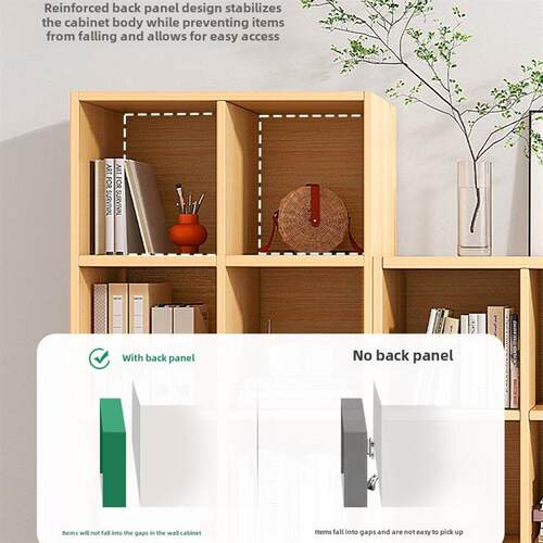 Bookshelf bedroom simple bookcase living room bookrack 书架