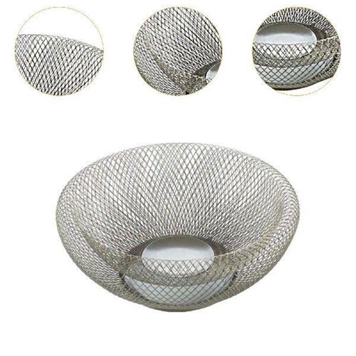 Fruit Serving Dish Iron Hollow Design Serving Bowl for