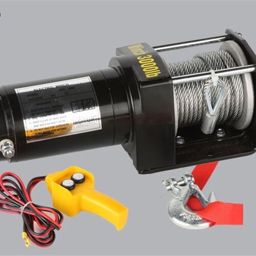 2000lb--3000lb 12V 24V portable electric winch Car truck aut