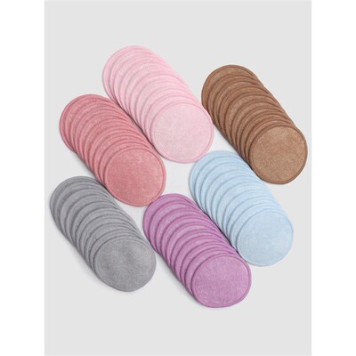 5/20Pack Reusable Makeup Remover Pads Washable Face Cleansin