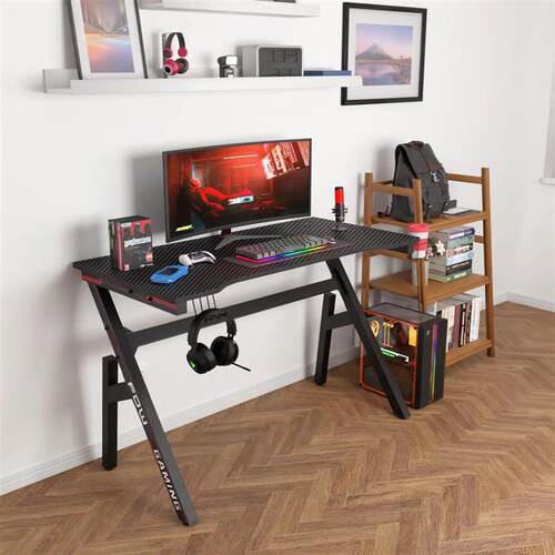Gaming Desk Computer Desk 47 Inch Home Office Desk Extra Lar