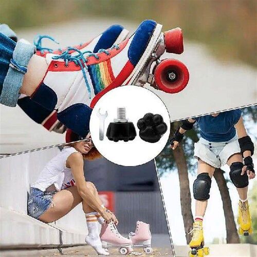 Skate Stoppers 2X Skates Toe Stops With Spanner Adjustable