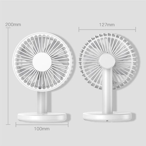 New USB ReChaRgeaBle DeSk FaN PoRtaBle UltRa-qUiet CReative