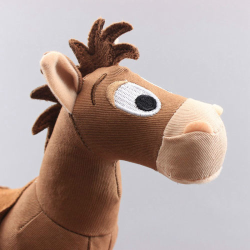 25cm Cartoon Story Stuffed Animals Bullseye Cute Little Hors