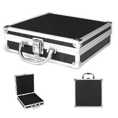 Metal Toolbox Cash Portable Case Abrasion Resistant and