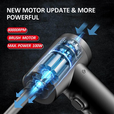 Powerful Compressed Air Blower Duster Canned Air Spray Mini