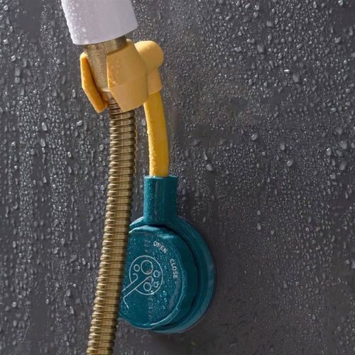 1Pc 360 Universal Shower Head Holder Adjustable Self Adhes
