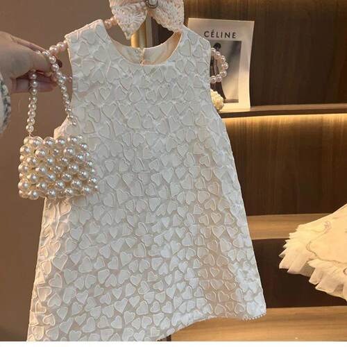Girl Princess Dress Summer New Girl Small Fragrant Wind Bow
