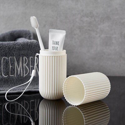 Creative Travel Toiletry Cup, Portable Toothbrush and Tooth
