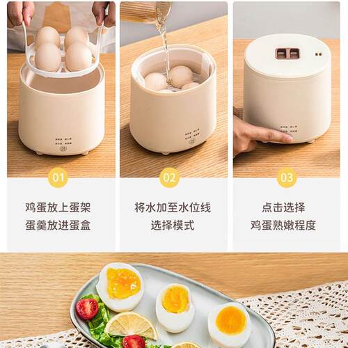 Egg cooker and steamer煮蒸蛋器110v美规跨境鸡蛋机跨境香港出口