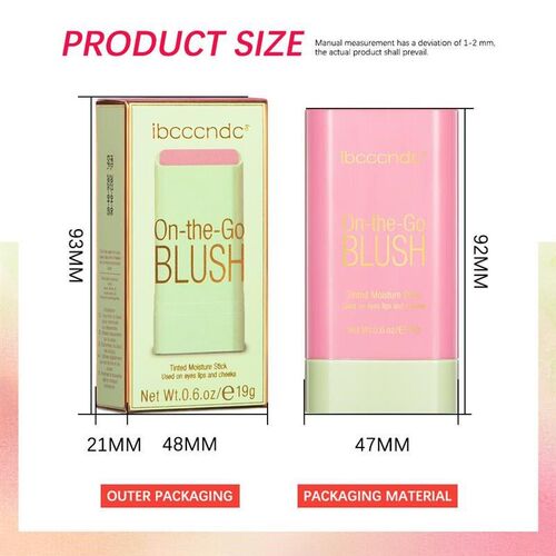 Cheek Bronzer Face Rouge Blusher Cream Natural High Color Re