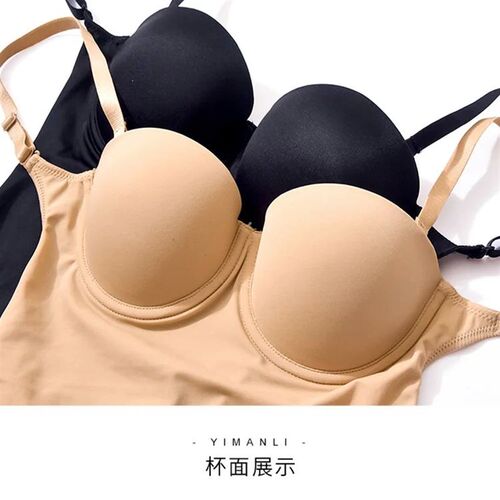 Seamless One-Piece Underwear Women Invisible Push Up Ladies