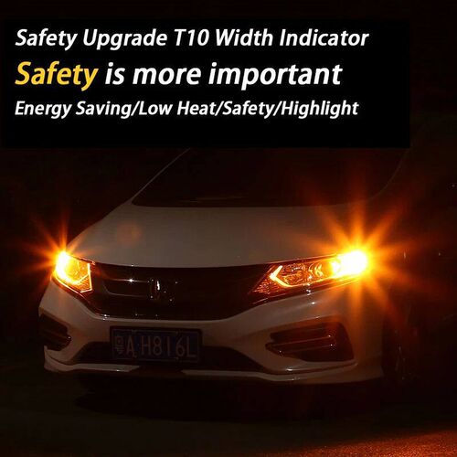 Width light modified car led lens t10 small light bulb super