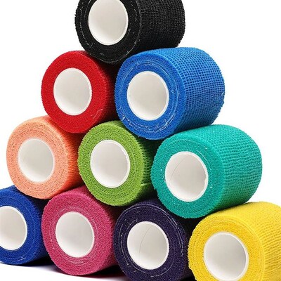 Athletic Wrap Tape Self Adhesive Elastic Bandage Elastoplast