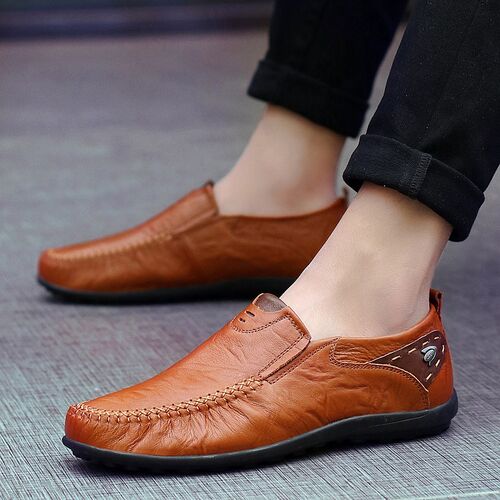 Leather Shoes Men Fashion Leather Genuine High Quality Luxur
