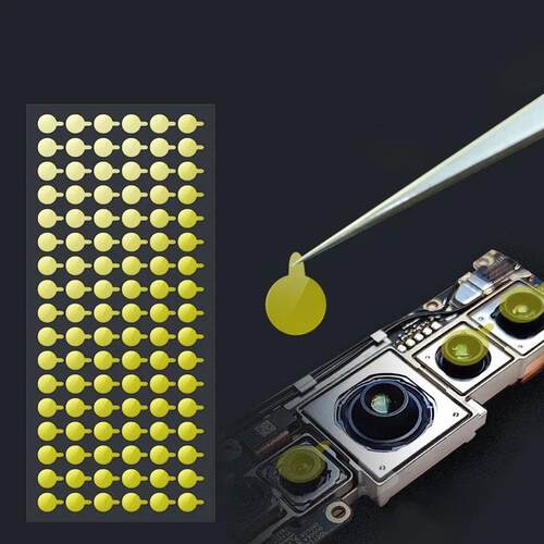 100Pcs Protective sticker Dust stickers high temperature tap