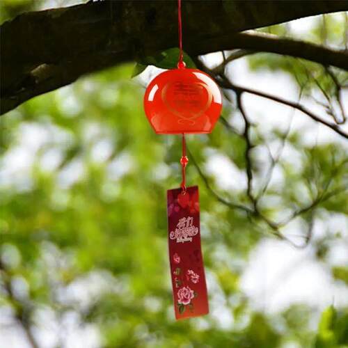 Wind Bell Handmade Glass Furin Home Decors Hanging Craft Che