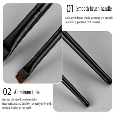 Thin Eyeliner Makeup Brush Set Fine Liner Brushes Profession