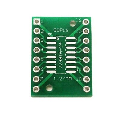 100Pcs/Lot TSSOP16 SSOP16 SOP16 to DIP16 Transfer Board DIP