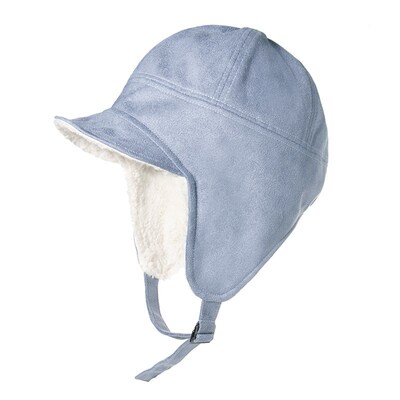 Bomber Hats Cycling Wind Cold Lamb Wool Double Padded Duck T