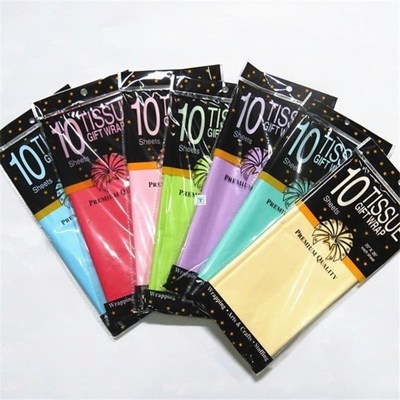 10 Pieces 50*66 Cm Tissue Paper DIY Handmade Craft Paper