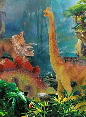 儿童玩具仿真霸王恐龙软塑料 kids toys boy artificial dinosaur