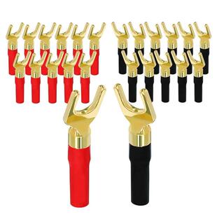 Musical Sound Banana Plugs Speaker Wire Connector Dual Screw