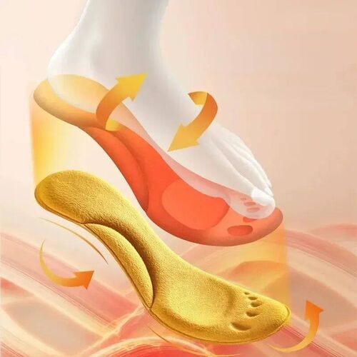 2Pairs Self Heating Insoles Thermostatic Thermal Insole Mass
