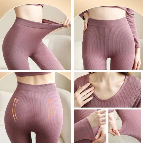 Women Thermal Underwear Winter Long Sleeve Winter Clothes Se